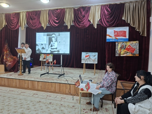 Детский дом №7 принял участие в республиканской акции «Знамя Победы»